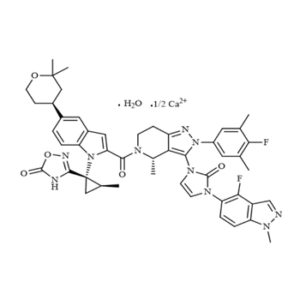 Orforglipron Hemicalcium Hydrate
