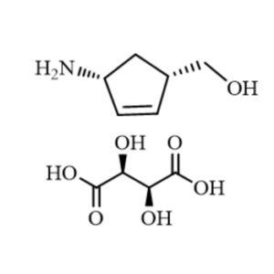 ((1S,4R)-4-aminocyclopent-2-en-1-yl)methanol (2S,3S)-2,3-dihydroxysuccinate (Abacavir Sulfate KSM-II)